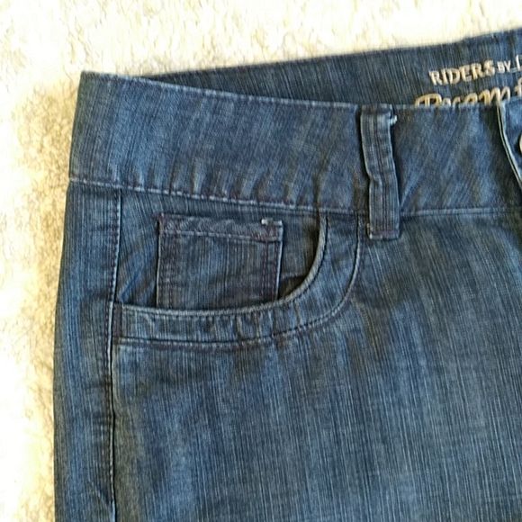 NEW Premium Riders by Lee Instantly Slims You Jeans 10P Blue - Picture 12 of 16